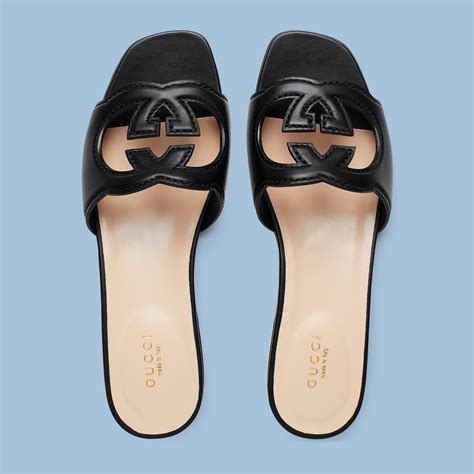 gucci women's slides interlocking g|gucci slides women fit.